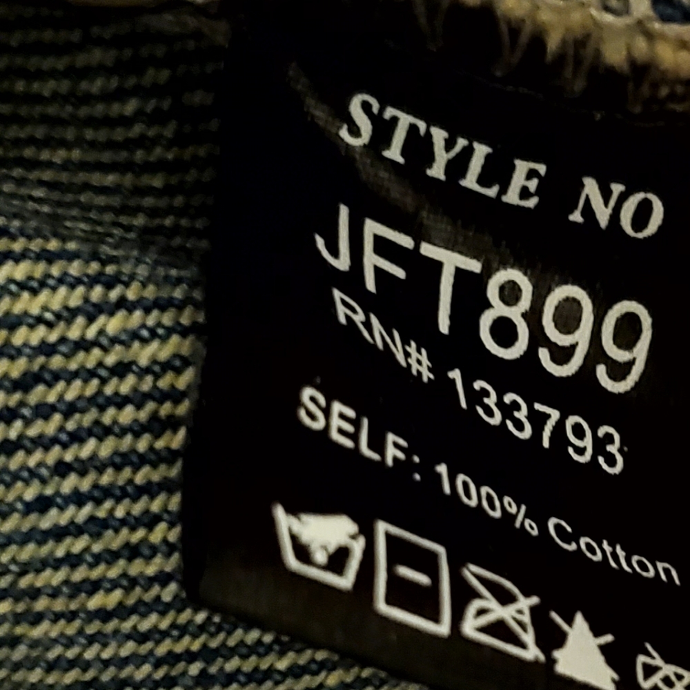 NWOT Size 3X Unicorn Tribe Jean Jacket - Price Firm - Picture 8 of 9
